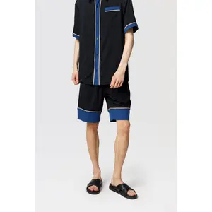 Bamboo Color Block Shorts(Tropical X White Color To Takei Other Not Sure)