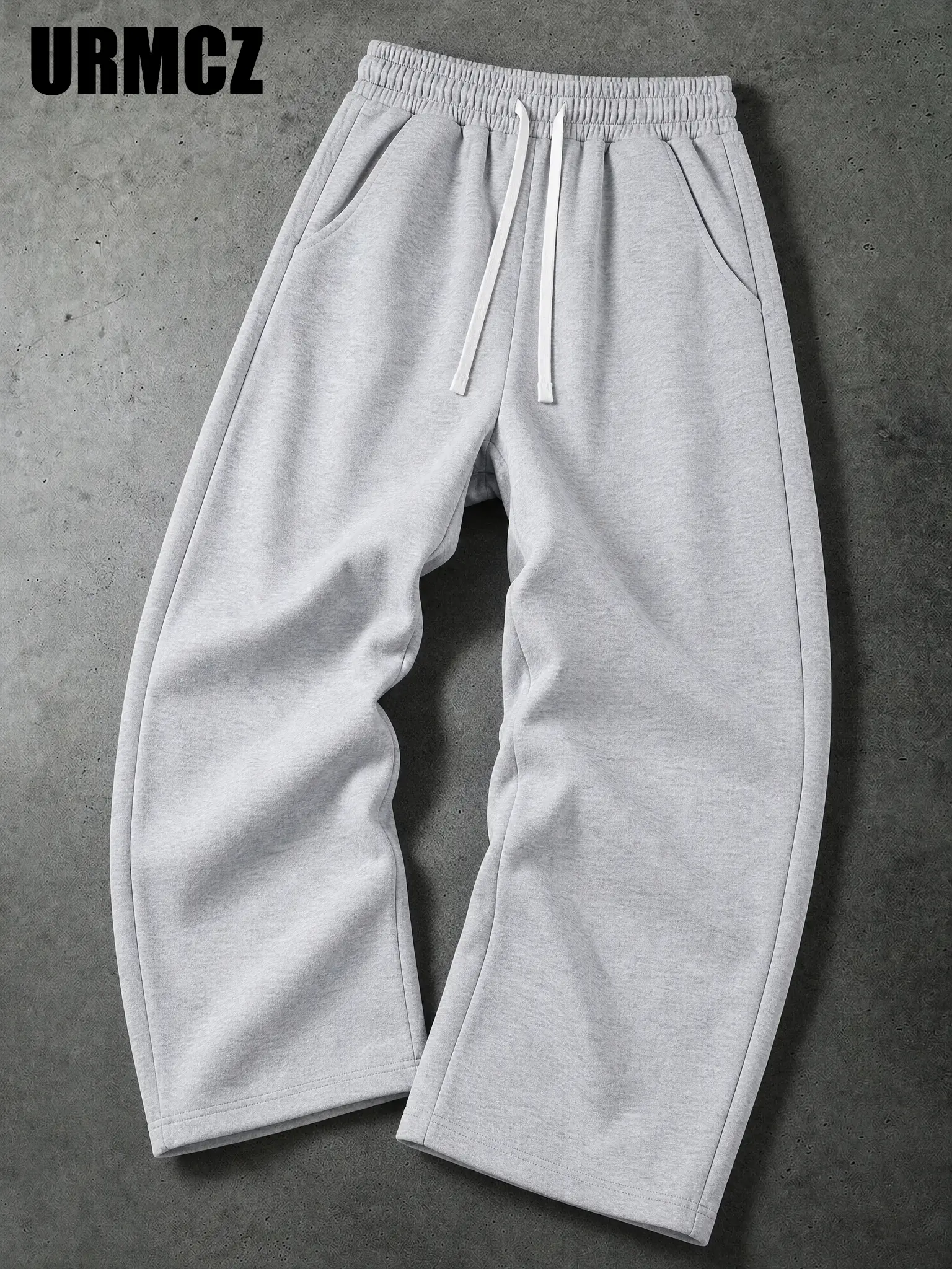 Men's 1-Piece Solid Loose Minimalist Relaxed Sweatpants - Athletic, Chill, Mid-Rise Men's Pants, Versatile Year-Round Sports Trousers Ideal for Autumn-Winter, Summer, Athletic Men's Pants,Elastic,Bottom,Moisture-Wicking Sweatpants,breathable,fitness,short