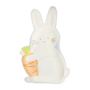Bunny & Carrot Paper Plates