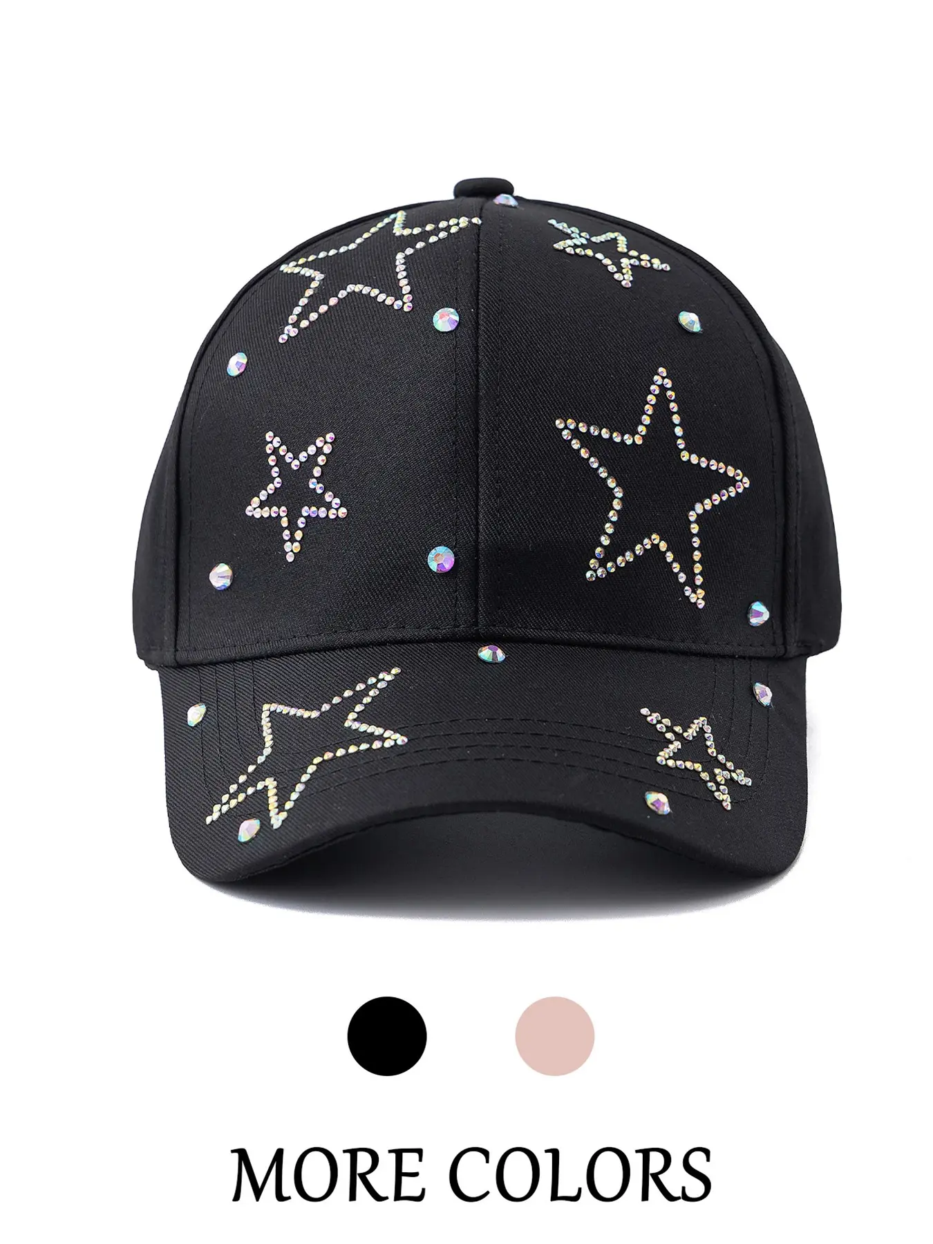 1PC Ladies' Anti-Snake Ball Cap, adjustable snapback, Snapback Style, stylish and simple, versatile sun hat, suitable for daily commuting, outdoor outings and vacation wear in spring and summer seasons, and suitable as a gift