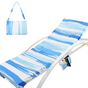 Beach Lounge Chair Towel Cover