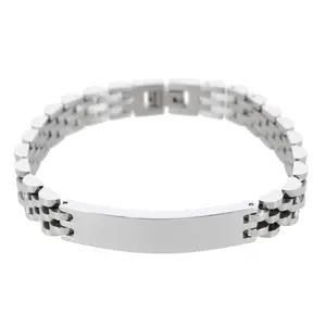 Trafalgar Signet ID Metal Link Bracelet, Bracelets