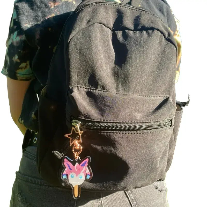 Pokesicle eeveelution popsicle keychain