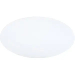 16" Diameter Round Lampshade Diffuser for Drum Lampshades Pendants Light, Frosted White DIY Light Shield