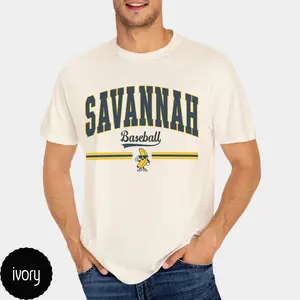 [Sale Up To 50%] Savannah Baseball Comfort Colors Shirt,Cute Trendy Savannah Baseball Game Day Tee Shirt,Gift for Savannah Baseball Fan Gift,Banana Shirt