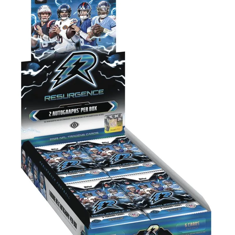 1 hobby box 6 megas break Topps Resurgence