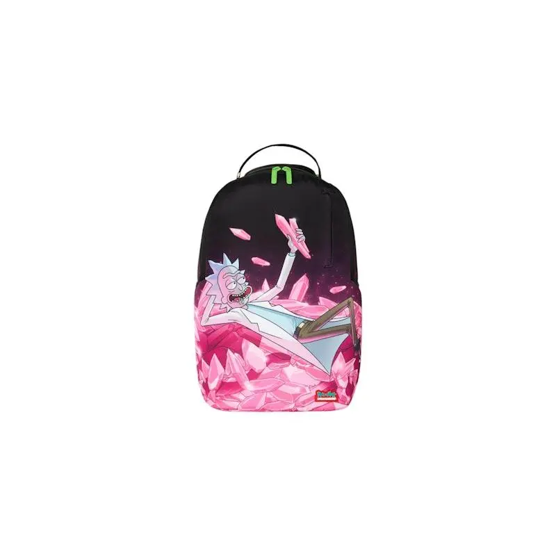 Sprayground Rick And Morty Kalaxian Crystal Shark Backpack Multicolor