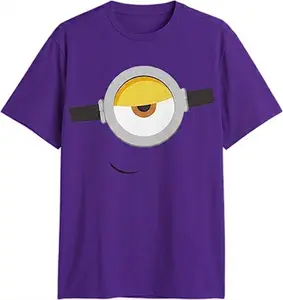 Funny Yellow Cartoon Banana Character Graphic T-Shirt for Men Adults Unisex Casual Tee