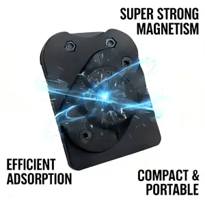 Magnetic Tool Holder - Versatile Belt Clip with Strong Magnet for Organizing Screws Nails Hammers Wrenches Pliers Drill Bits & More DIY Enthusiast Lightweight Home Improve Homeowner MothersDayGift