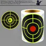 100/200pcs Shooting Targets, High Quantity Options 3" Splatter Targets Stickers Self Adhesive Target for Shooting Range Reactive Paper Target for Shootings Gun Target for Airsoft, Rifle, Pistol Shooting Practice