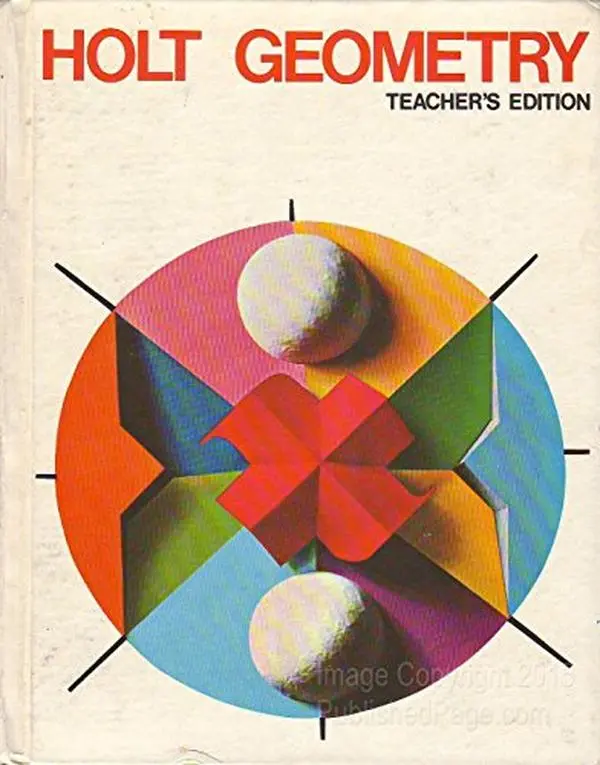 USED Book - Holt geometry by Eugene Douglas Nichols (Hardcover) - english