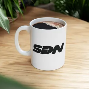 Dispatch Video Game SDN Office Coffee Mug, Cosplay Coffee Cup, Gamer Coffee Mug, Gift Mug, Gaming Drinkware, Gaming Gift