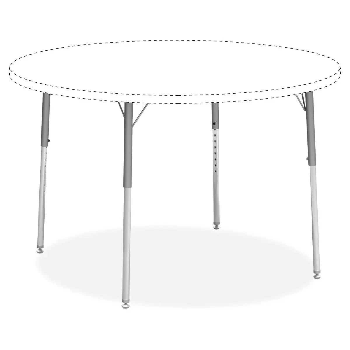 Lorell Classroom Activity Table with Standard Height Adjustable Leg Kit Lorell Classroom Activity Table with Standard Height Adjustable Leg Kit