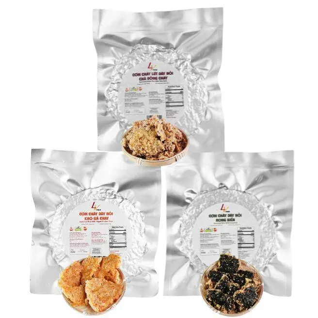 Meatless Instant Crispy Vegan Healthy Ready Rice Veggie Meals Combo - 3-Pack Ambient Packaged Pantry Food, Savory, Flavorful