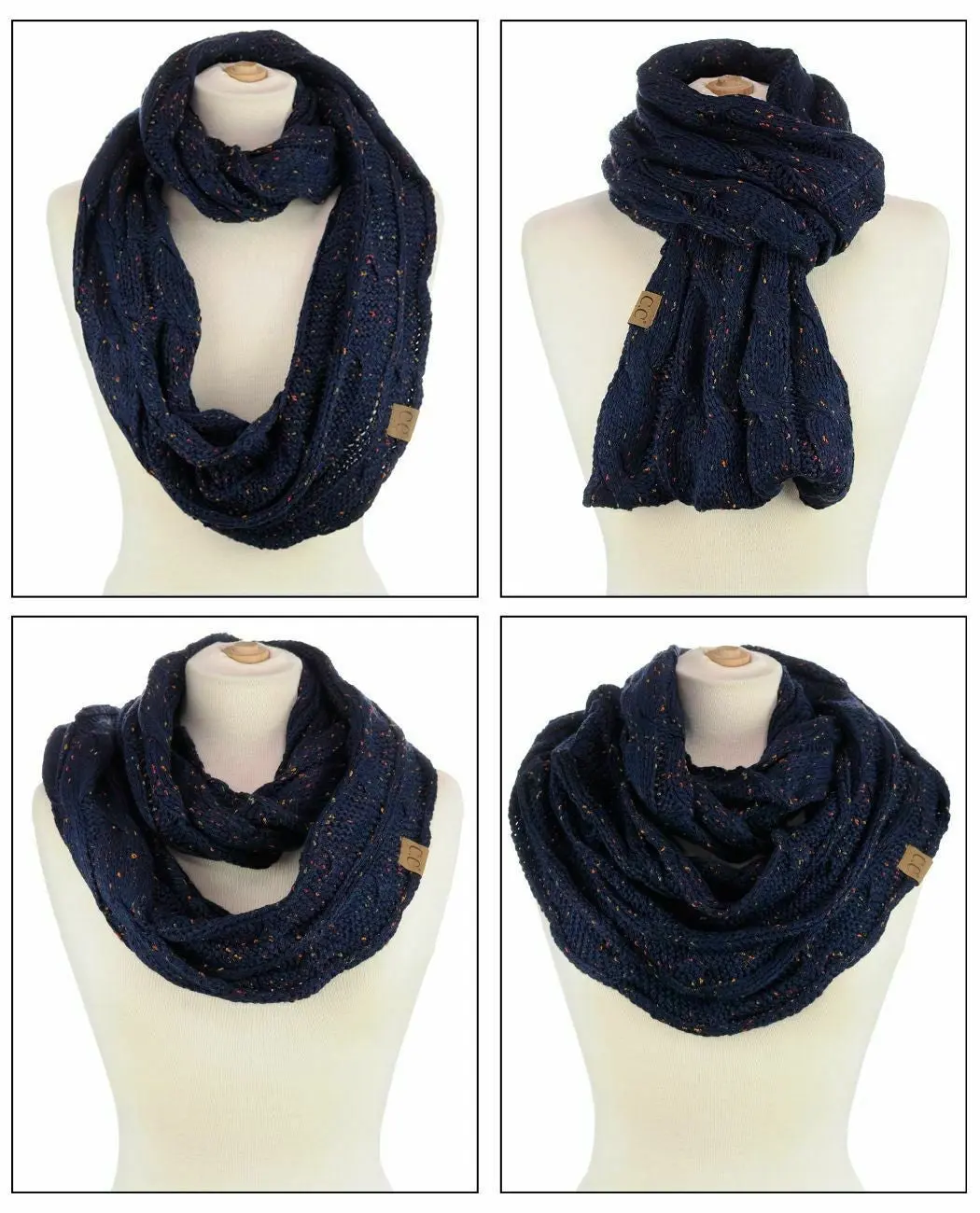 CC Confetti Infinity Scarf