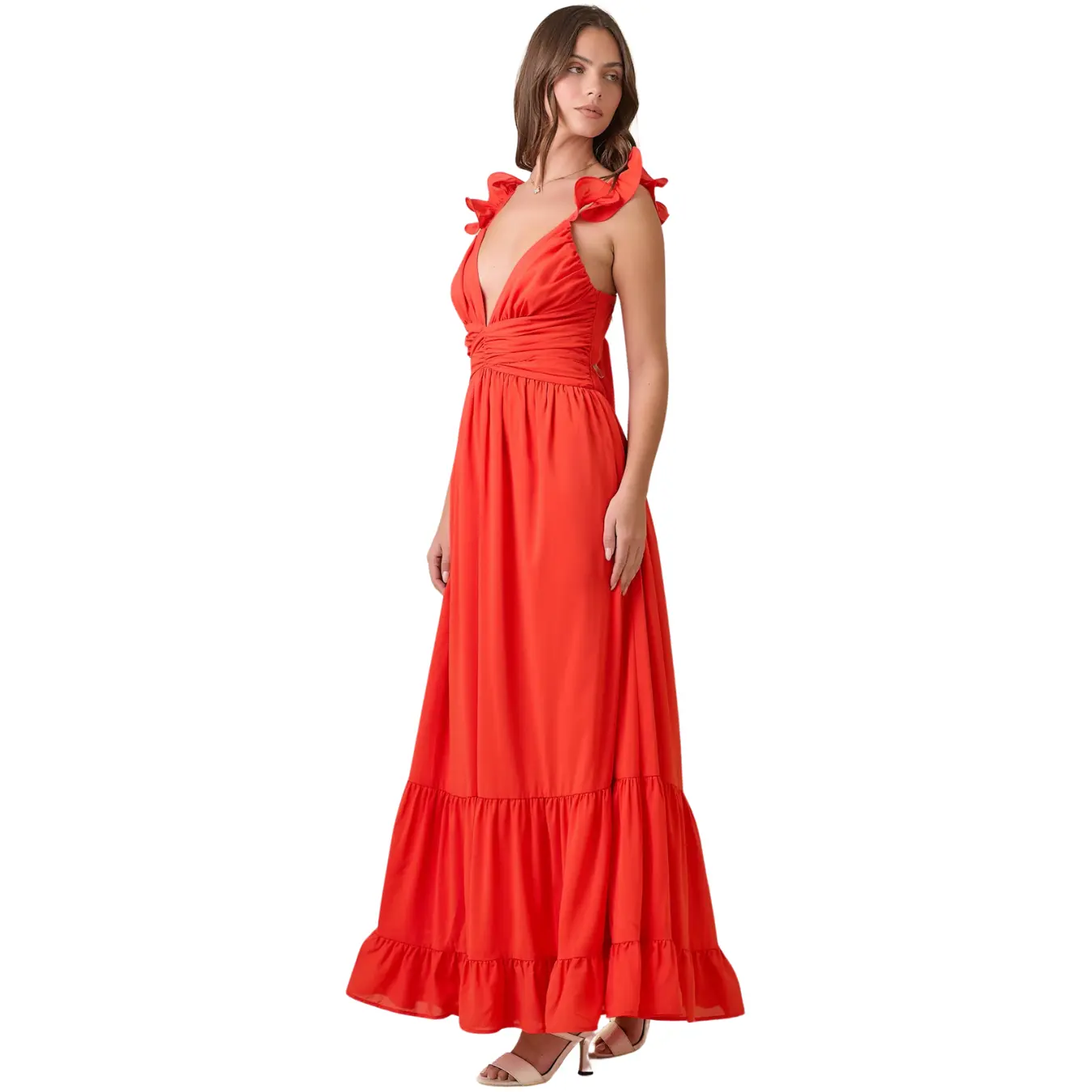 Flamenco Bloom Maxi Dress