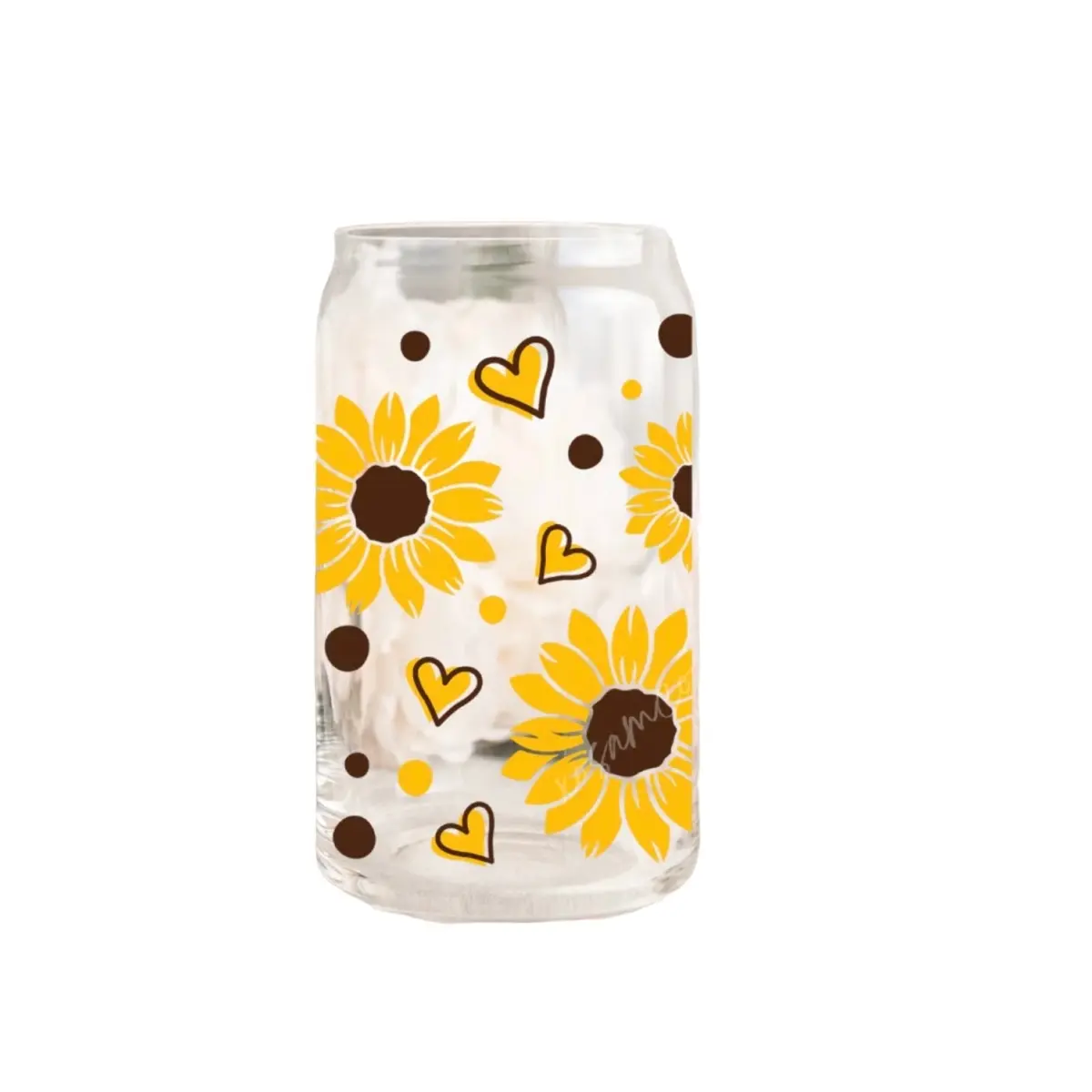 Sunflower Heart UVDTF wraps-pack of 10