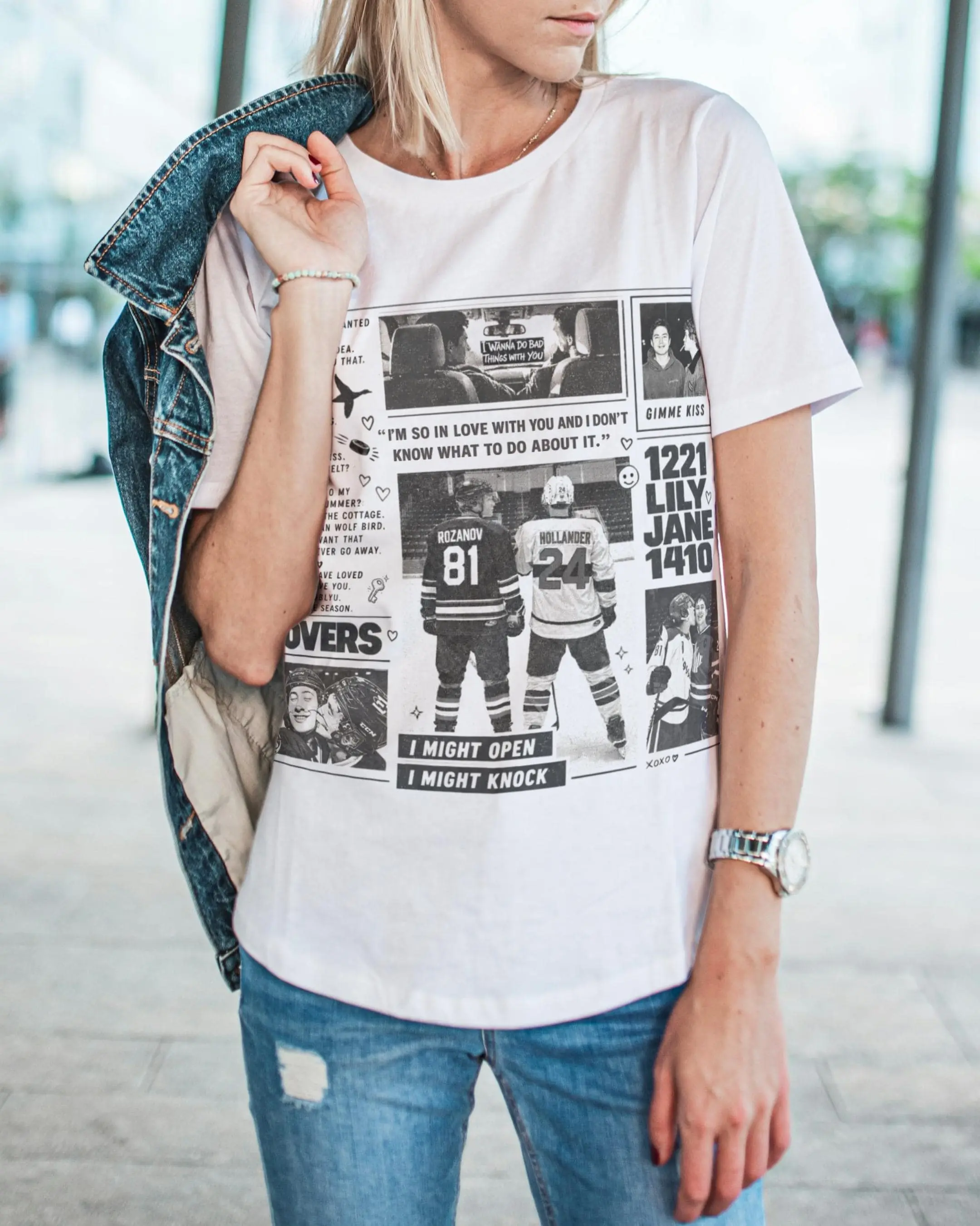 Heated Rivalry Inspired Retro Graphic T-shirt Cotton Hockey Romance Fan Shirt