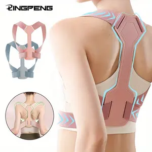 Back Posture Corrector Support Belt, Plus Size Back Posture Corrector for Women, Breathable Material, Durable Structure, Soft Padding, Breathable Lumbar Brace