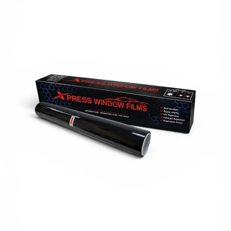 Nano Ceramic Window Tint Film | SUPER EASY SHRINKING | 2-PLY Charcoal | 20” x 100’