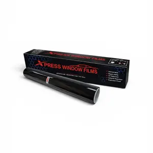 Nano Carbon Window Tint Film | SUPER EASY SHRINKING | 2-PLY Charcoal |20” x 100’