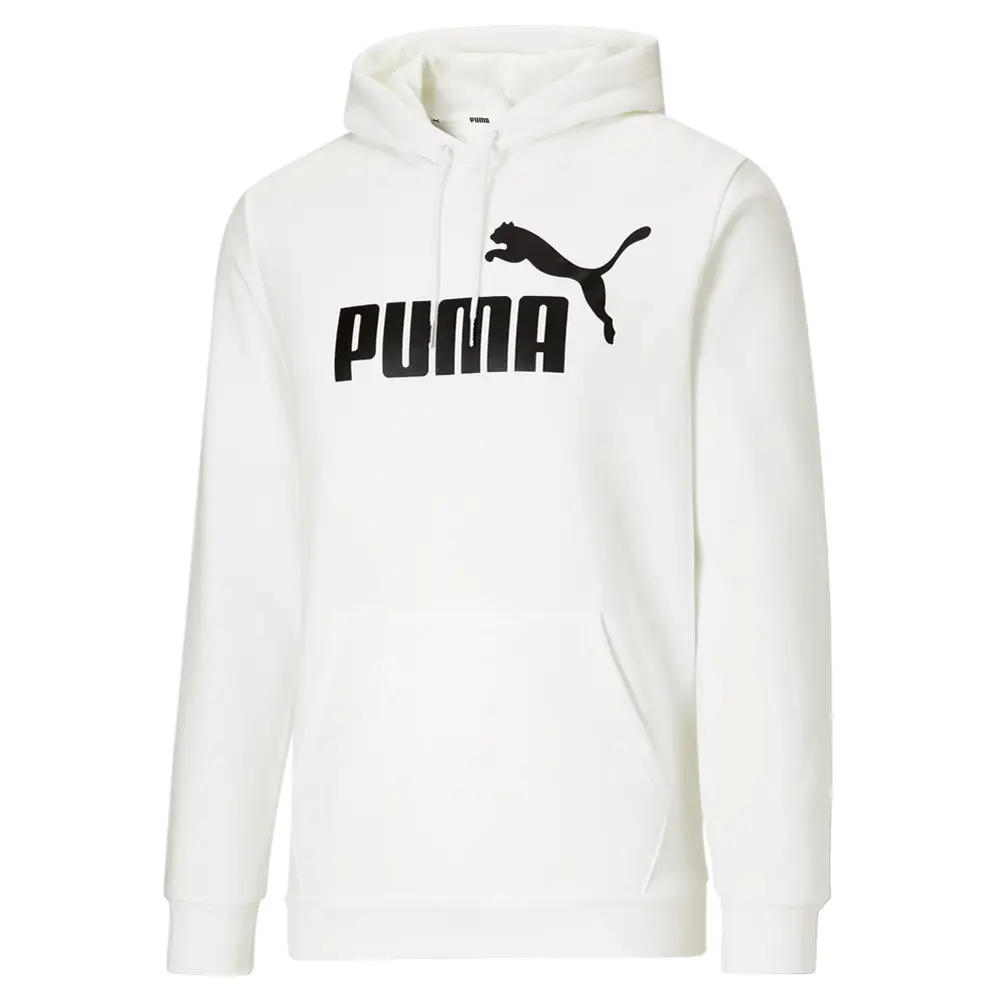 PUMA Mens Essentials Logo Hoodie Casual Outerwear Casual - White