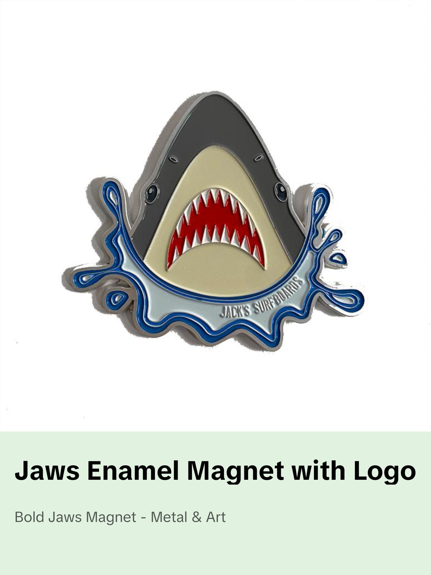 Jaws Enamel Magnet