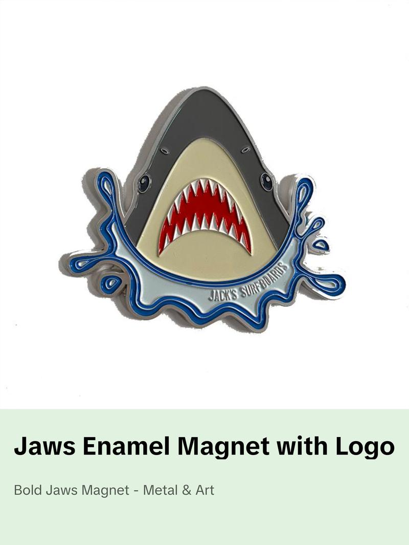 Jaws Enamel Magnet