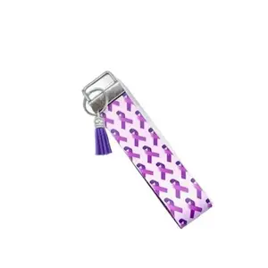 Epilepsy awareness key fob