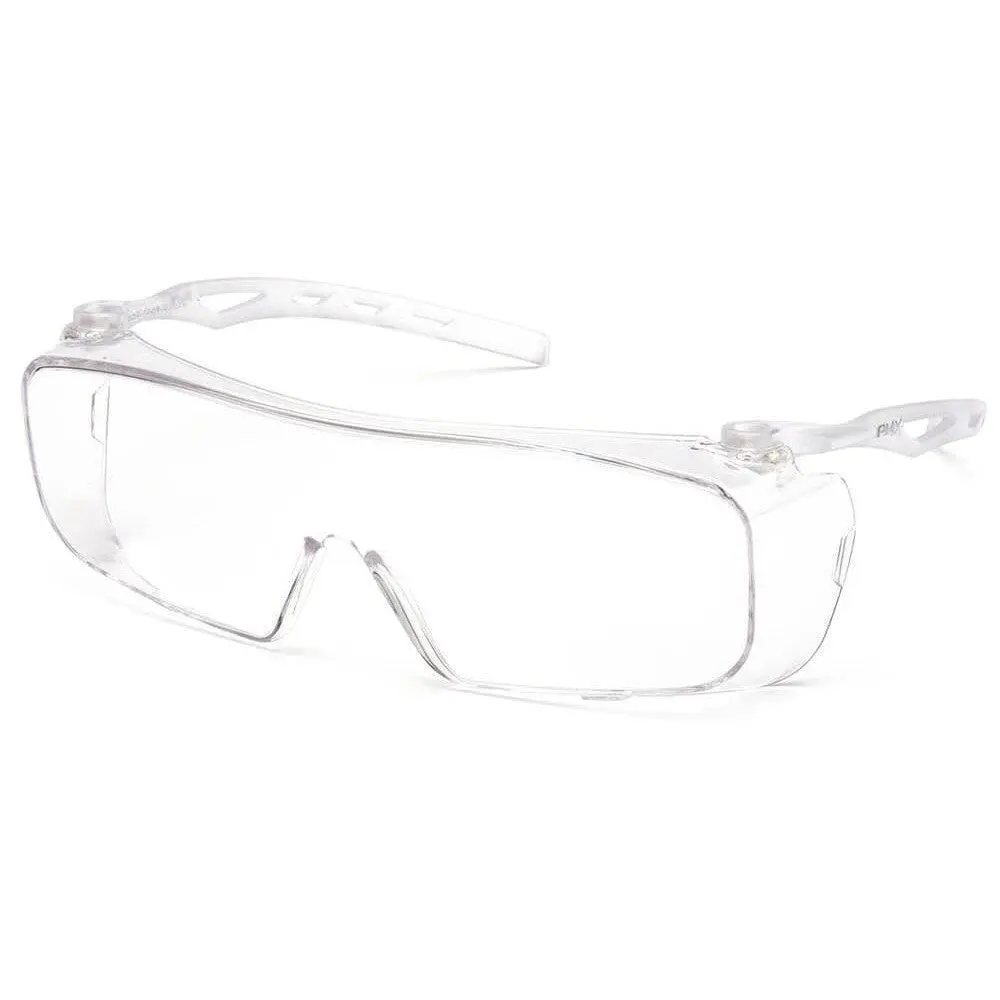 Pyramex Cappture Safety Glasses with H2X Clear Anti-Fog Lens