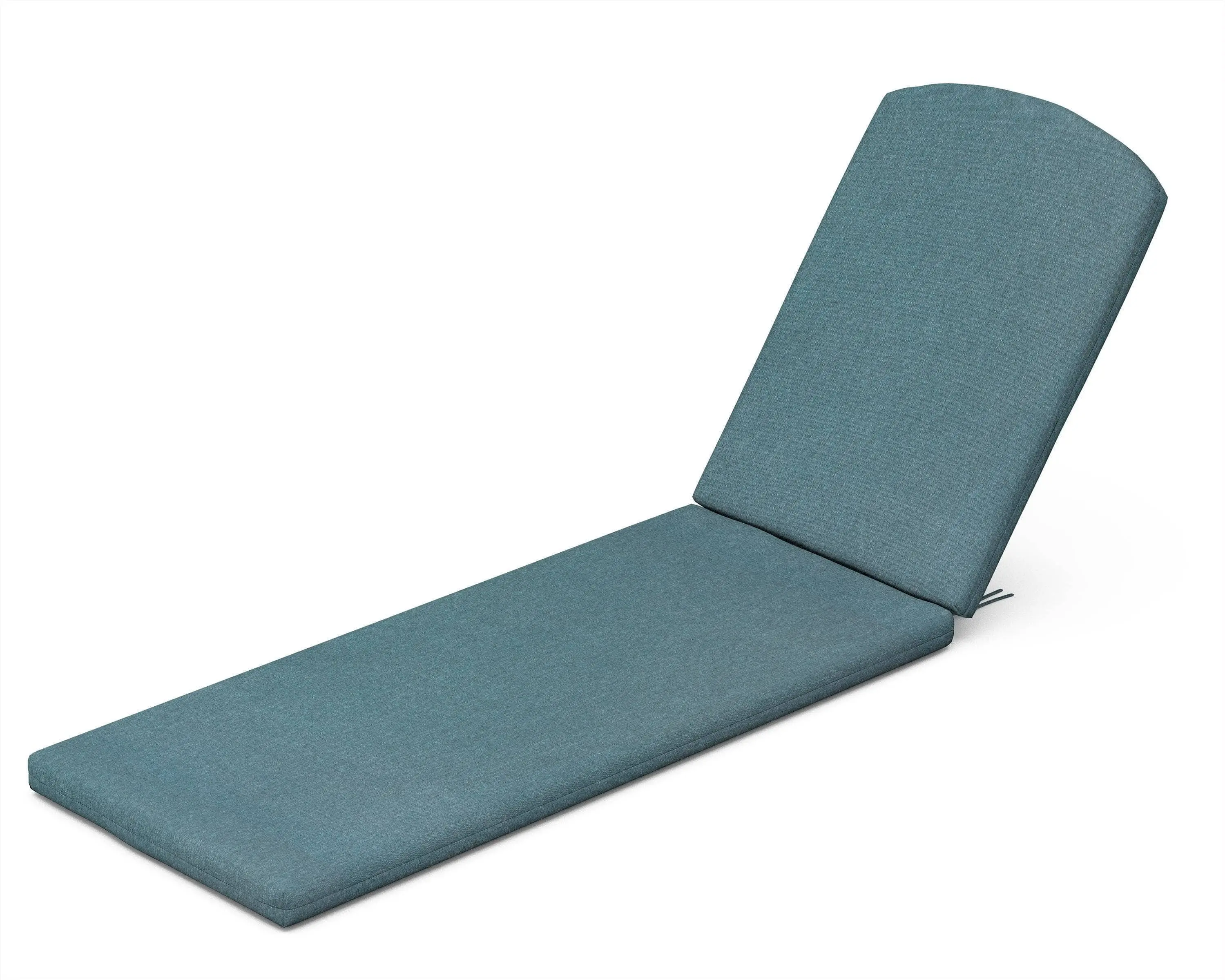 POLYWOOD Nautical Chaise Cushion in Ocean Teal