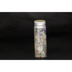 Lightning Ridge Rough Opal Chips And Small Stones Jar