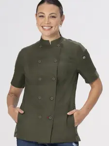 Chef Works Women's Mojave Short Sleeve Chef Coat