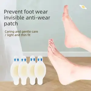 40 patches High heel pads made of hydrogel material are waterproof, wear-resistant, non-slip, prevent foot bruising, and prevent heel slippage. They are ultra-thin, invisible, and feel weightless.