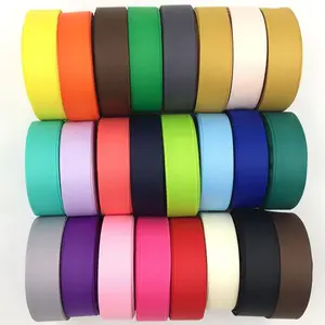 75mm Solid color ribbon grosgrain ribbon For make bows DIY handmade