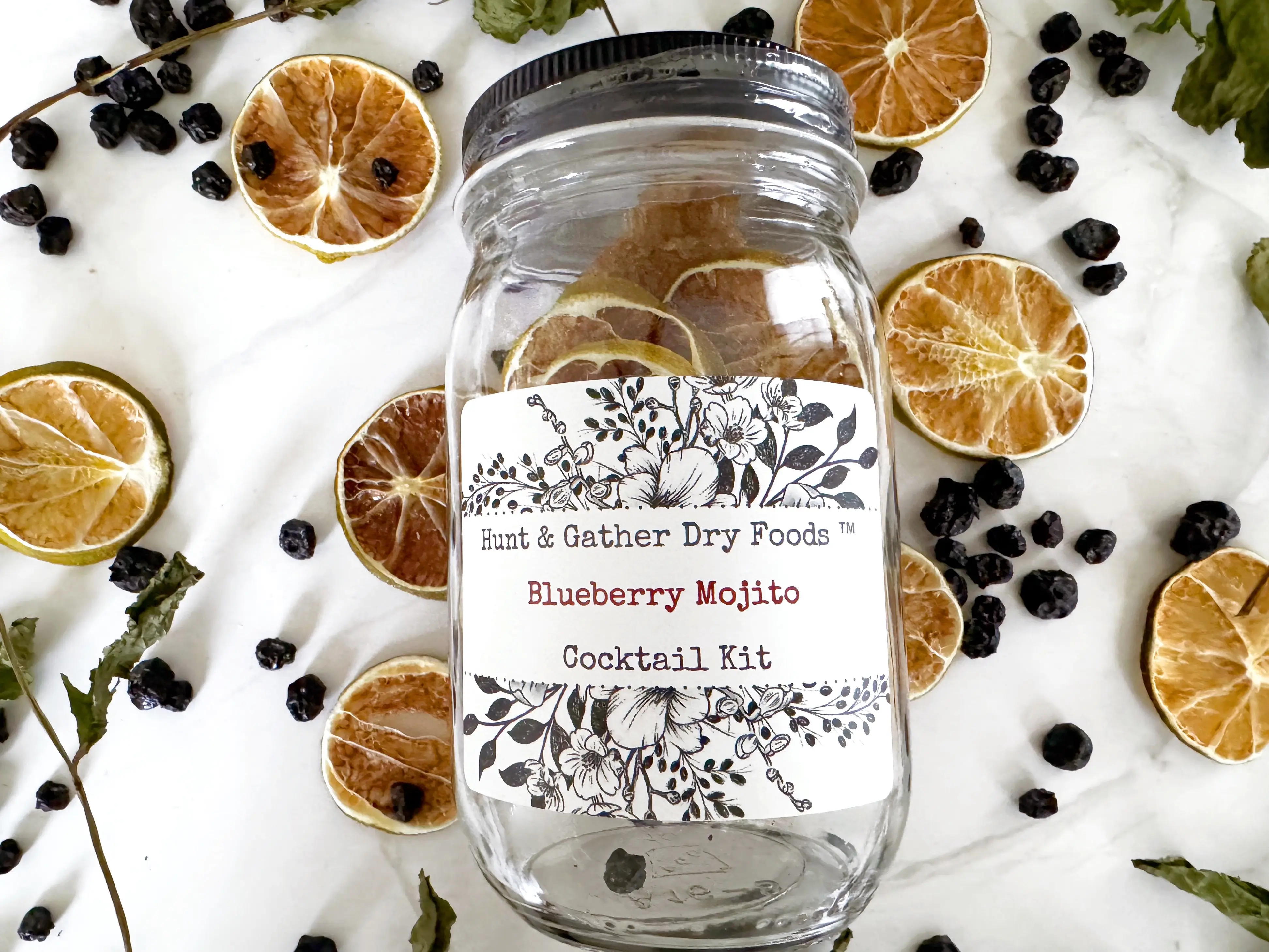 Blueberry Mojito Cocktail Kit