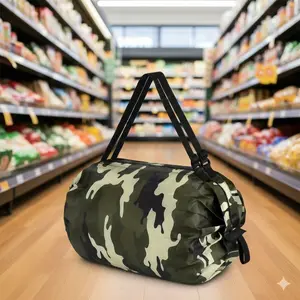 Waterproof Durable Nylon Backpack, Large Capacity Lightweight Anti-Wrinkle Daypack for Men & Women. Commute, School, Camping, Travel, Shopping. Tote & Backpack Convertible Multipurpose Organizer Bag.