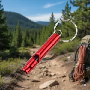Portable Emergency Whistle Keychain, High-Pitched Survival Whistle for Outdoor Adventures, Camping & Hiking Safety Gear, Personal Alarm, Multifunctional Emergency Tool, Survival Tools, Survival Gear and Supplies, Survival Gift for Explorers
