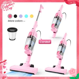 [Valentines'DaySale!] INSE R6X Corded Stick Vacuum, 15KPa Suction with 600W Motor, Ultra-Lightweight Bagless Upright Vacuum with Handheld for Home Hard Floor Carpet Pet Hair Car Cleaning home cleaning tools home appliances