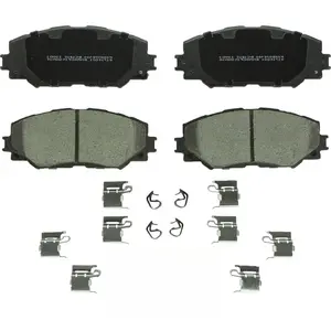 BC1210 QuietCast Premium Ceramic Disc Brake Pad Set - Compatible with Select Lexus HS250h; Pontiac Vibe; Scion xB, xD; Toyota Corolla, Matrix, Prius V, RAV4; FRONT