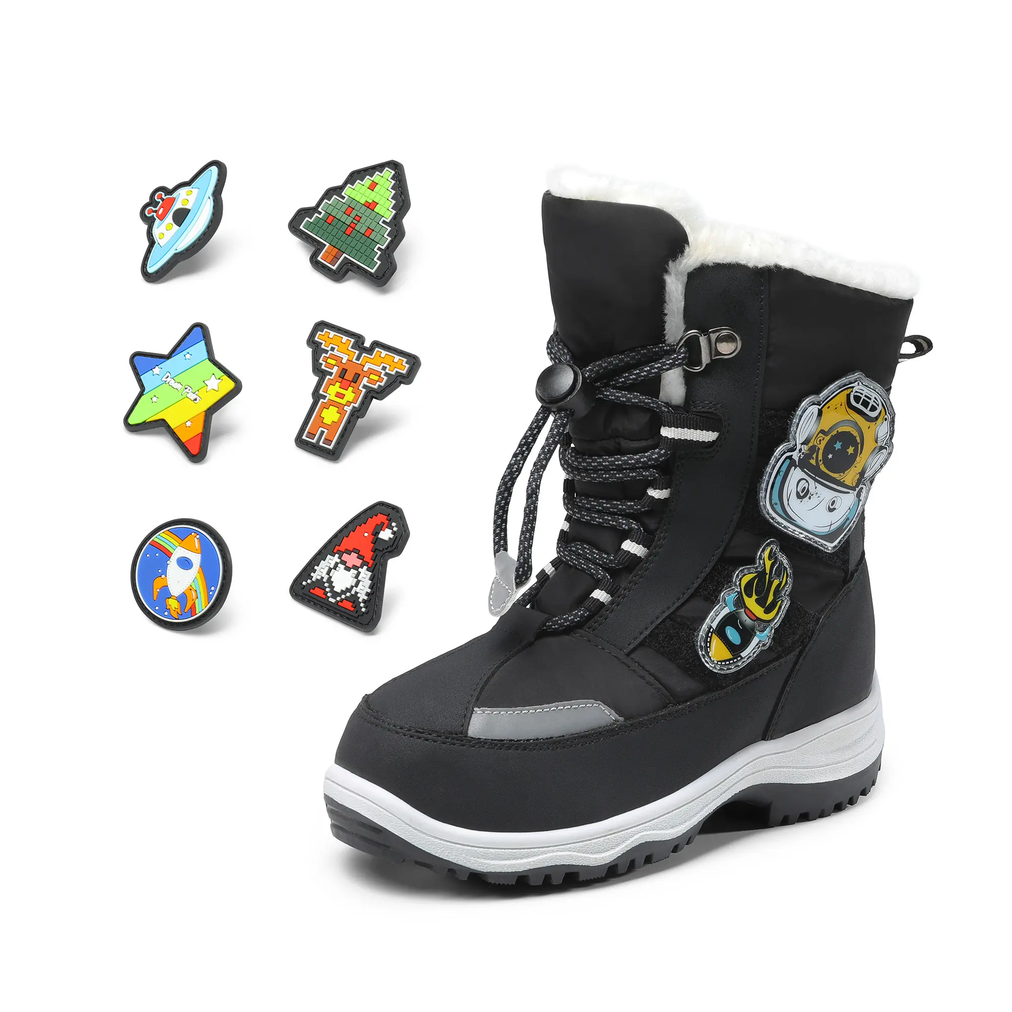 DREAM PAIRS KIDS Interchangeable Non-Slip Snow Boots DREAM PAIRS KIDS Interchangeable Non-Slip Snow Boots