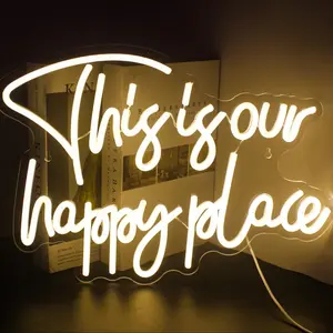 USB Powered Neon Sign Light, Creative Letter Design Neon Sign Light, Decorative Lamp for Home Party & Bar & Shop & Restaurant