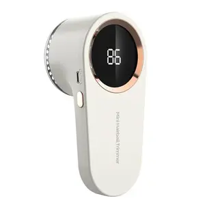 Electric Lint Remover, Rechargeable Lint Remover, Household Fabric Shaver, Digital Display Lint Remover for Home Use, Household Supplies for Clothes, Furniture, Carpet