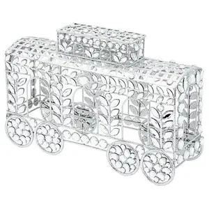 August & Leo Jeweled Glitter Caboose