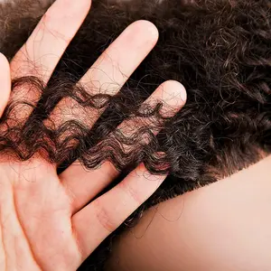 Mannequin Head Practice Model with Curly Hair and Fur Collar, Ideal for Practicing Makeup and Styling Barber Shop Curling Iron burmese curly bundles glossy hair bundles ponytail extensions