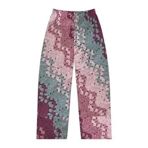Copy of *6-Day Sweetheart Blanket Crochet Women's Pajama Pants by Betty McKnit