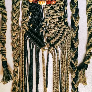 Handmade macrame wall hanging, Boho style