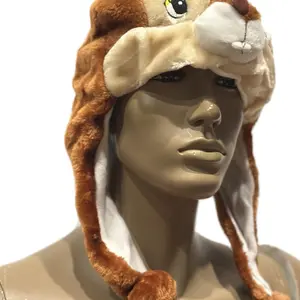 Animal winter hats with squirrel designs and cute !