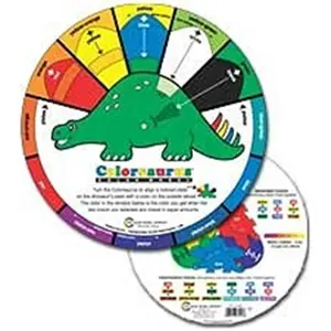 The Color Wheel 3457CW 9.25 In. Colorsaurus For Kids