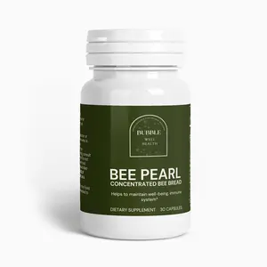 Bee Pearl - Natural Supplement for Healthier Living, Dietary Capsule for Fitness & Vitamins - Edible